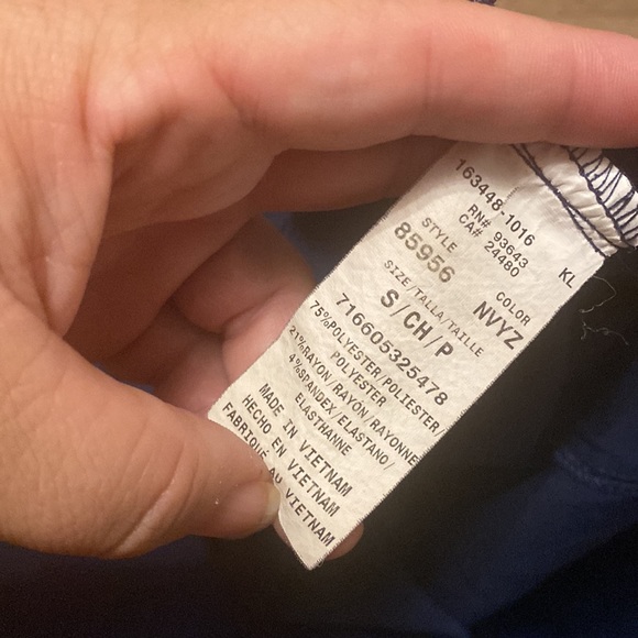 Dickie‎ scrub top navy small - Picture 4 of 4